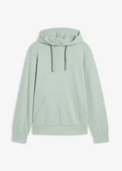 bonprix bonprix Básicos En Rebajas|Ropa Deportiva>Sudadera con capucha regular fit Verde grisáceo