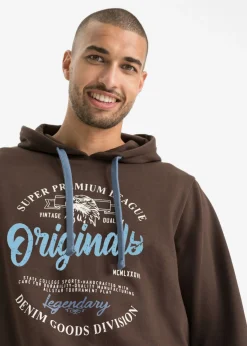Hombre bonprix bonprix Sudadera con capucha y corte cómodo