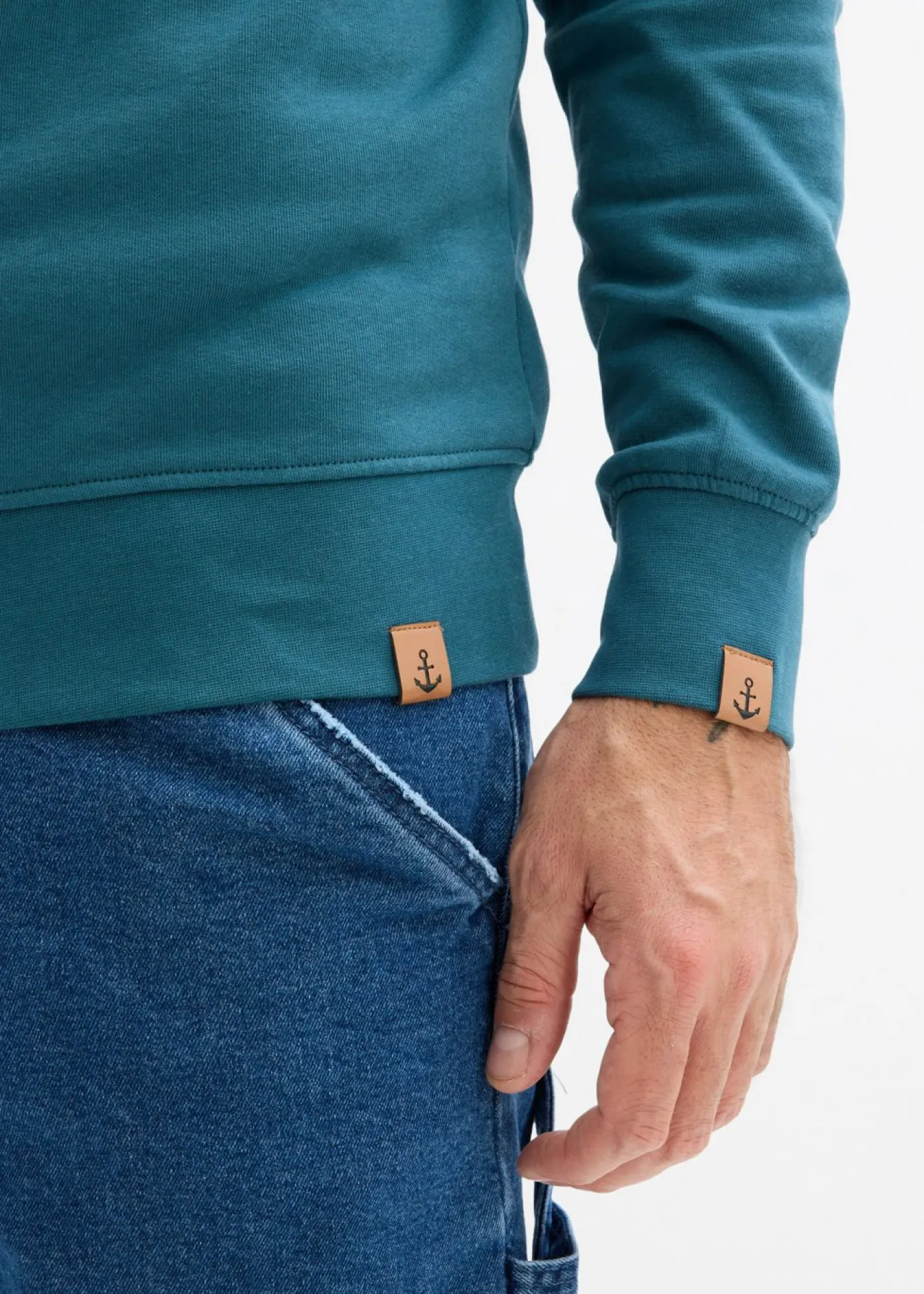 Hombre bonprix bonprix Sudadera con cuello tipo chal