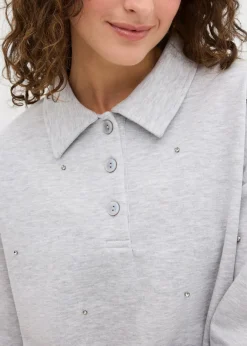 Mujer bonprix bonprix Sudadera con tachuelas