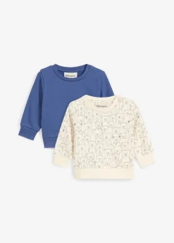 Niños bonprix bonprix Sudadera de algodón orgánico (2 unidades)