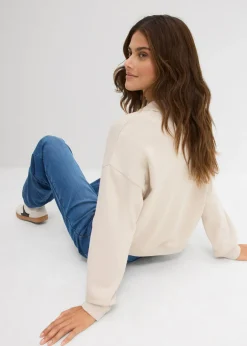 Mujer bonprix bonprix Sudadera de algodón orgánico puro