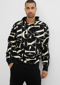 Hombre bonprix bonprix Sudadera de algodón orgánico con corte holgado y capucha