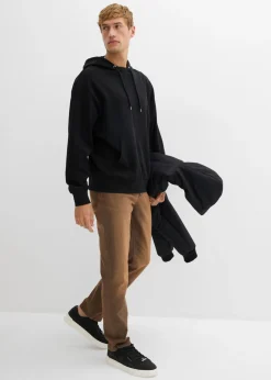 Hombre bonprix bonprix Sudadera de algodón orgánico puro con capucha y corte holgado