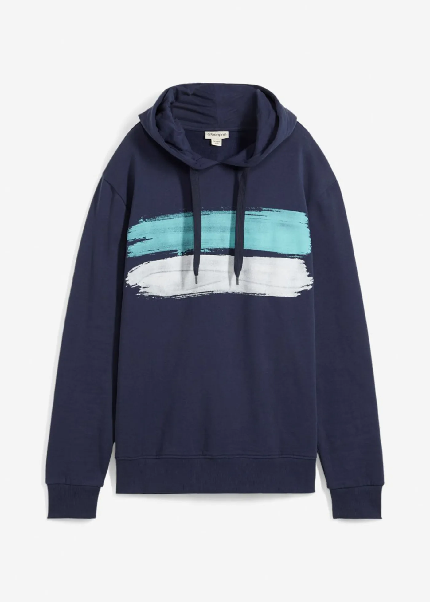 bonprix bonprix Chándals>Sudadera de algodón orgánico puro con capucha Azul marino