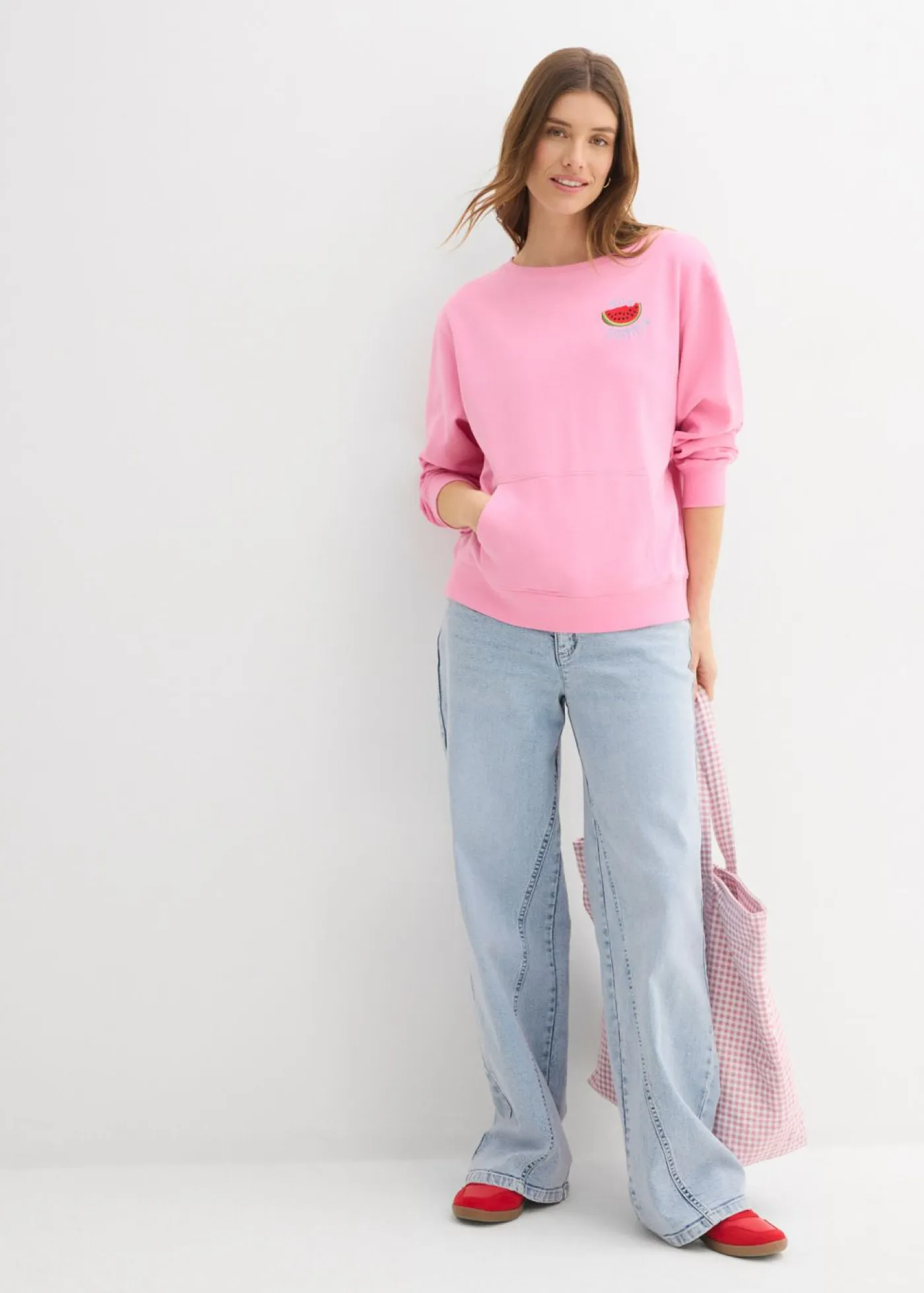 Mujer bonprix bonprix Sudadera de algodón puro