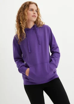 bonprix bonprix Básicos|Ropa Cómoda>Sudadera de felpa suave Lila