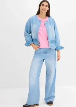 Mujer bonprix bonprix Sudadera de mezcla de algodón