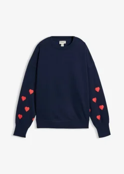 Mujer bonprix bonprix Sudadera de mezcla de algodón