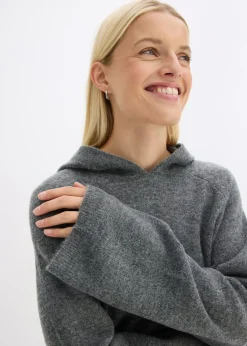 Mujer bonprix bonprix Sudadera de punto con capucha