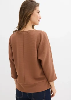 Mujer bonprix bonprix Sudadera de tejido estructurado