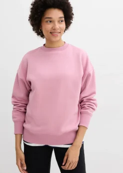 bonprix bonprix Básicos|Ropa Cómoda>Sudadera holgada Malva