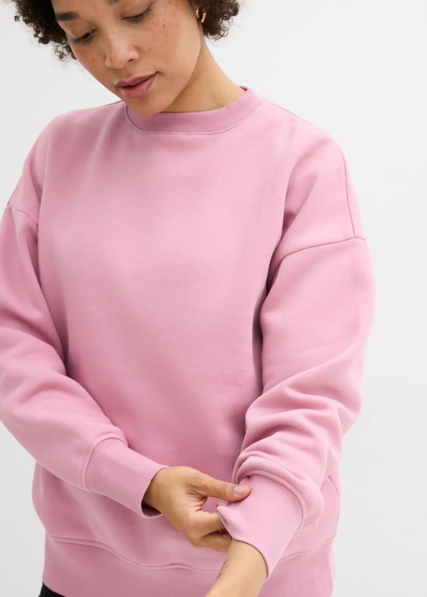 bonprix bonprix Básicos|Ropa Cómoda>Sudadera holgada Malva