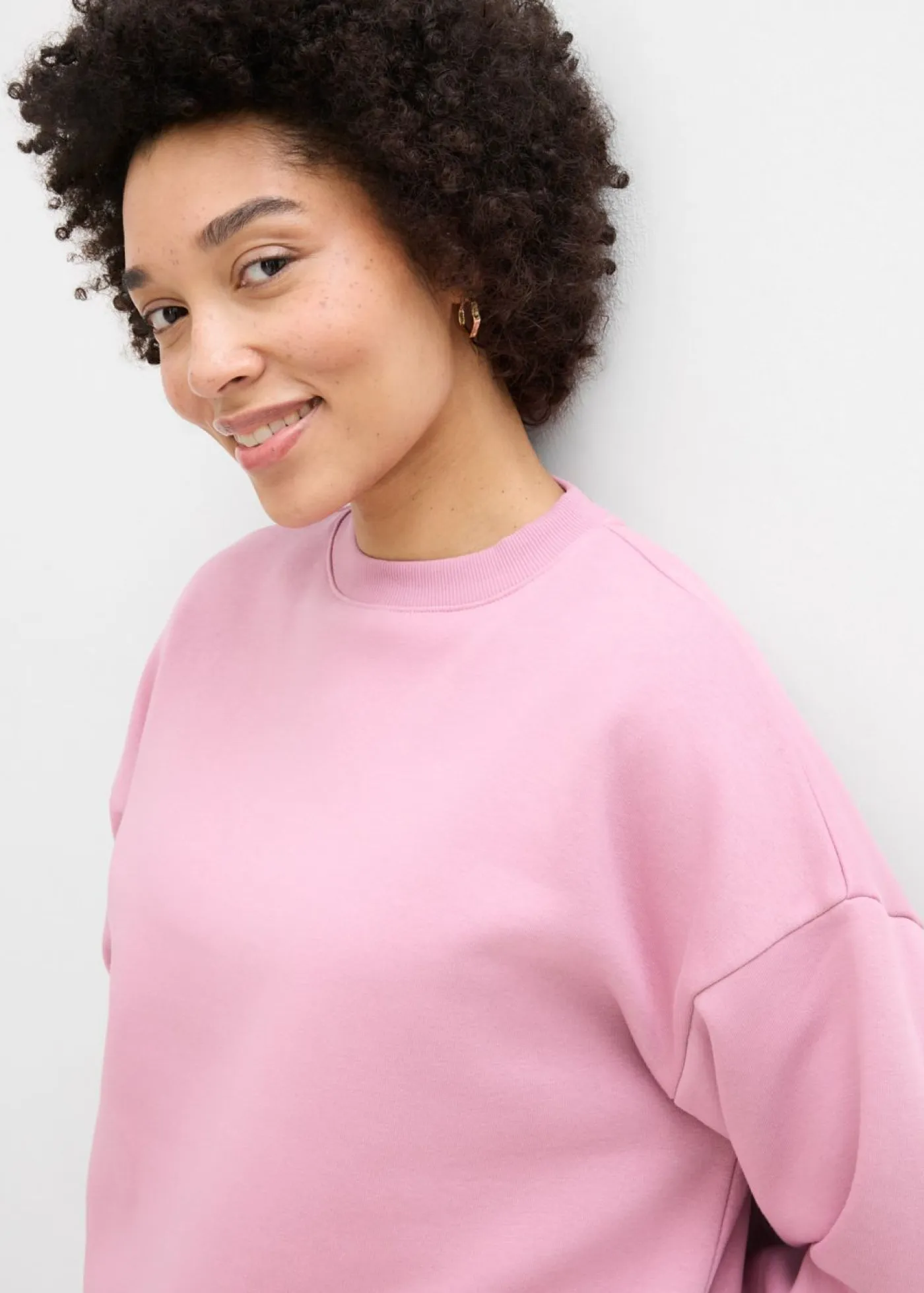 bonprix bonprix Básicos|Ropa Cómoda>Sudadera holgada Malva