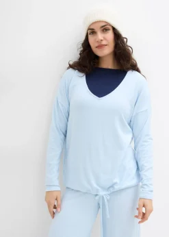 Mujer bonprix bonprix Sudadera holgada con aspecto de punto