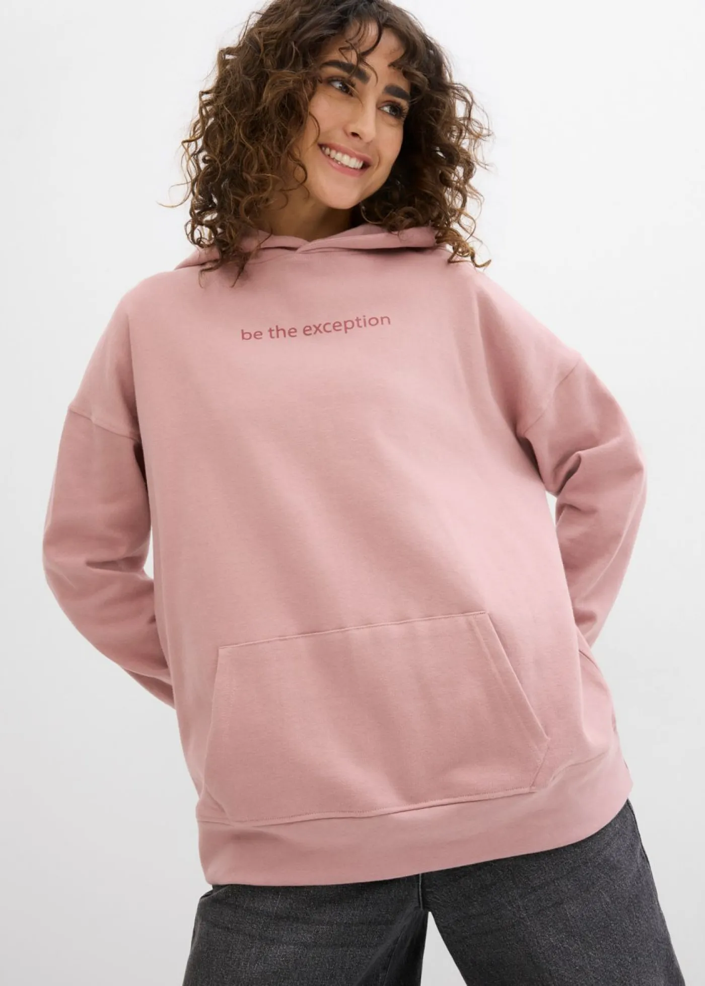 Mujer bonprix bonprix Sudadera holgada de algodón orgánico puro