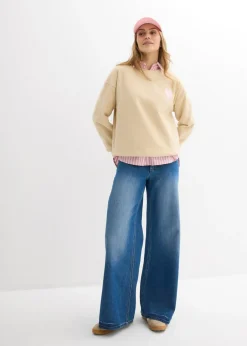 Mujer bonprix bonprix Sudadera holgada de algodón orgánico