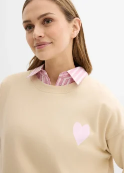 Mujer bonprix bonprix Sudadera holgada de algodón orgánico