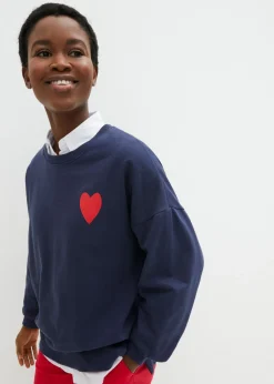 Mujer bonprix bonprix Sudadera holgada de algodón orgánico