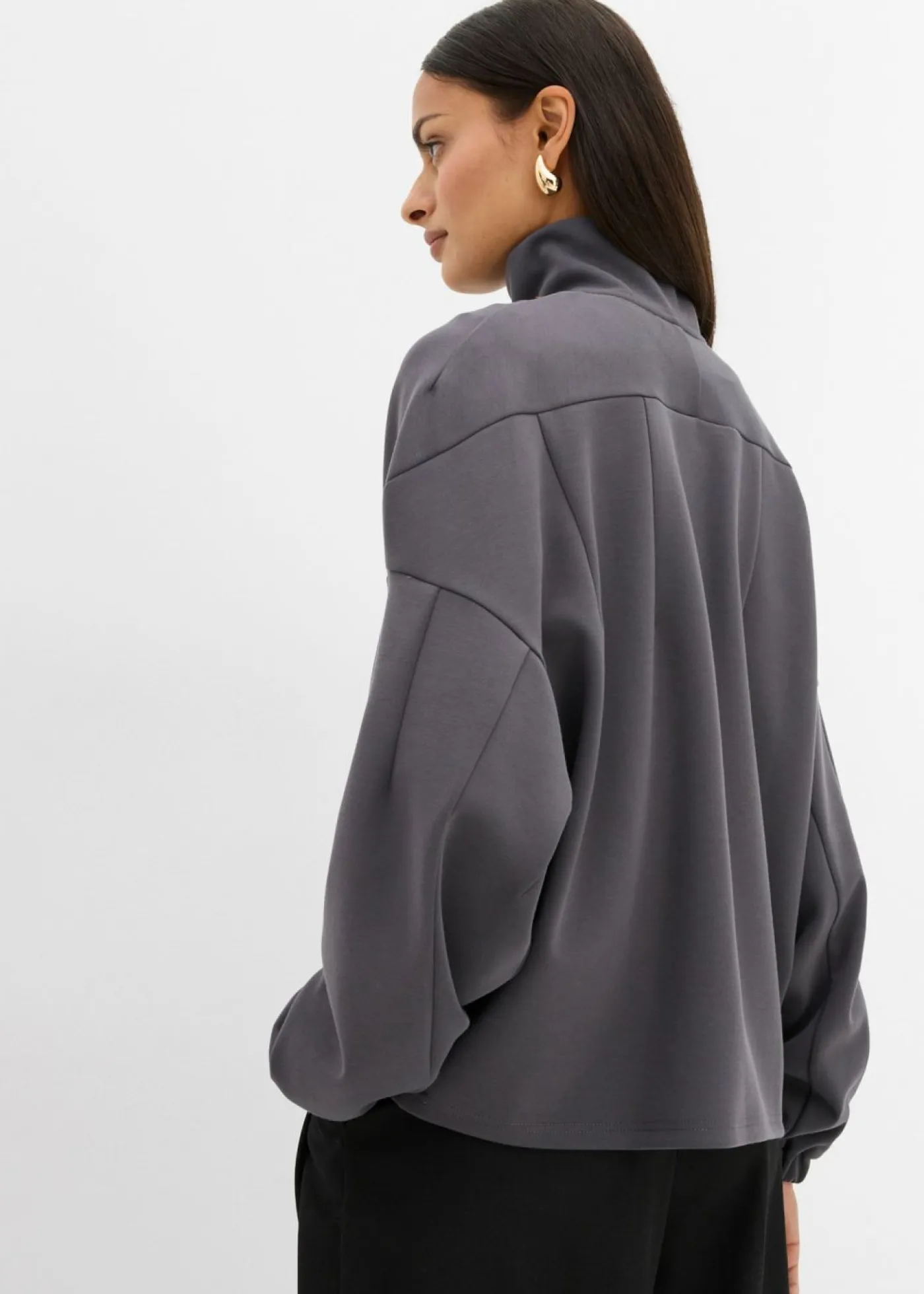 Mujer bonprix bonprix Sudadera holgada de neopreno