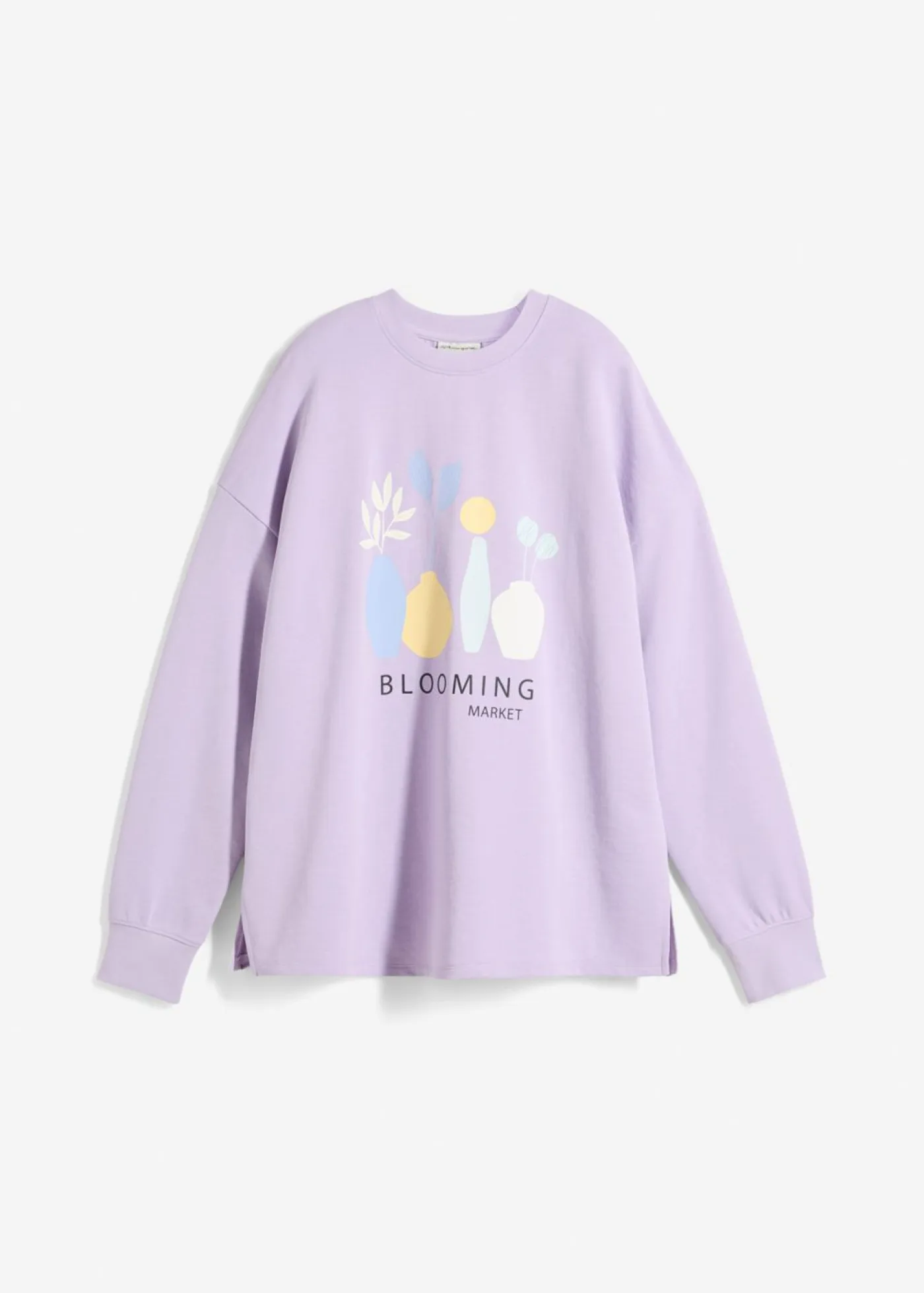 Mujer bonprix bonprix Sudadera holgada en mezcla de algodón