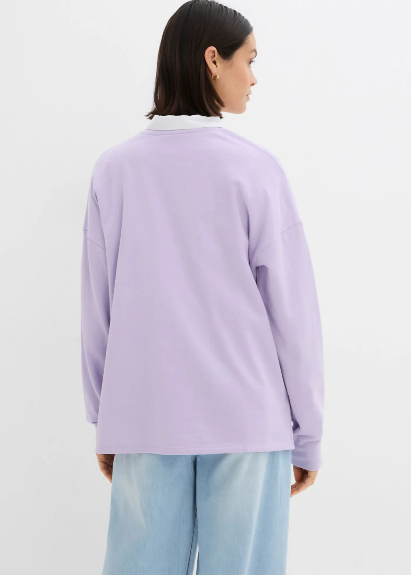 Mujer bonprix bonprix Sudadera holgada en mezcla de algodón