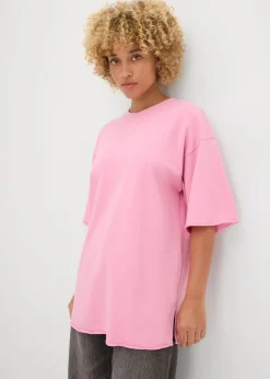 Mujer bonprix bonprix Sudadera larga de algodón puro