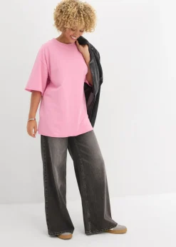 Mujer bonprix bonprix Sudadera larga de algodón puro