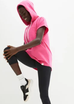 bonprix bonprix Ropa Deportiva|Ropa Cómoda>Sudadera oversize con capucha Pink lady