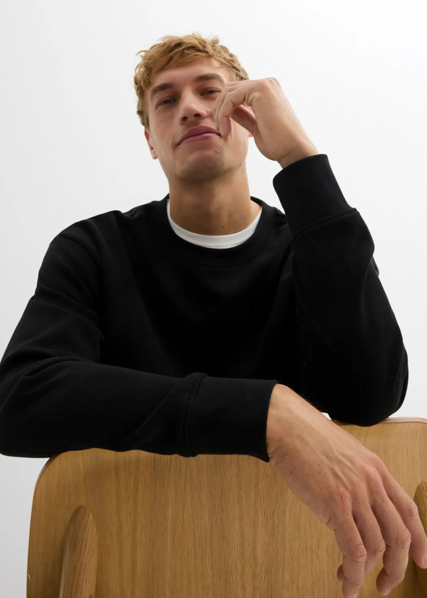 Hombre bonprix bonprix Sudadera oversize de algodón orgánico