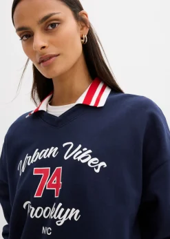 Mujer bonprix bonprix Sudadera oversize de algodón orgánico puro