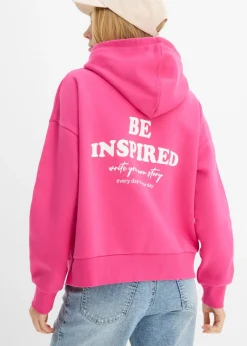 Mujer bonprix bonprix Sudadera oversize de mezcla de algodón suave con capucha