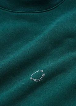 bonprix bonprix Ropa Deportiva|Camisetas>Sudadera térmica de material de secado rápido con corte holgado Verde petróleo