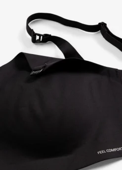 bonprix bonprix Sin Costuras|Premamá Y Lactancia>Sujetador acolchado de lactancia Feel Comfort sin aros con corte láser Negro