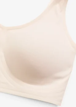 Mujer bonprix bonprix Sujetador acolchado Feel Comfort sin aros con corte láser