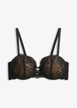 Mujer bonprix bonprix Sujetador balconette con encaje de flores