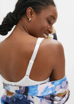 Mujer bonprix bonprix Sujetador básico con aros y efecto brillante (2 unidades)