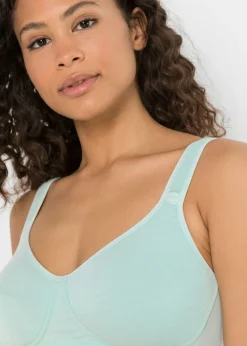 Mujer bonprix bonprix Sujetador básico de algodón sin aros (2 unidades)