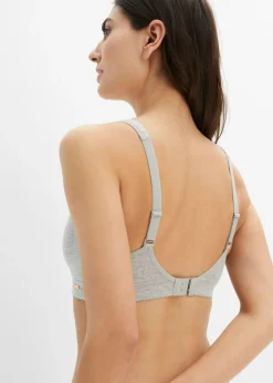 Mujer bonprix bonprix Sujetador básico de algodón sin aros (2 unidades)