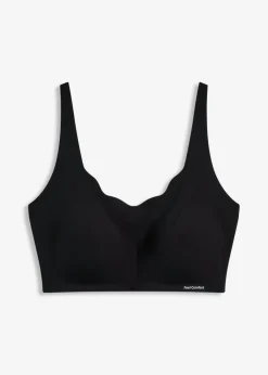 bonprix bonprix Sin Costuras|Sujetadores>Sujetador básico Feel Comfort con corte láser sin aros Negro