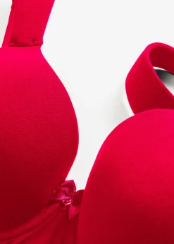 Mujer bonprix bonprix Sujetador con aros y encaje (2 unidades)