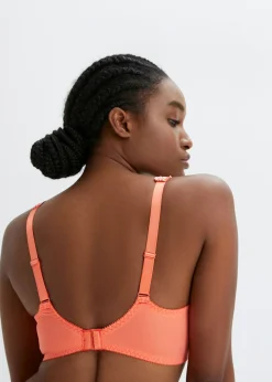 Mujer bonprix bonprix Sujetador con aros y encaje delicado (2 unidades)