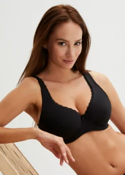 Mujer bonprix bonprix Sujetador con aros y suave algodón orgánico (3 unidades)