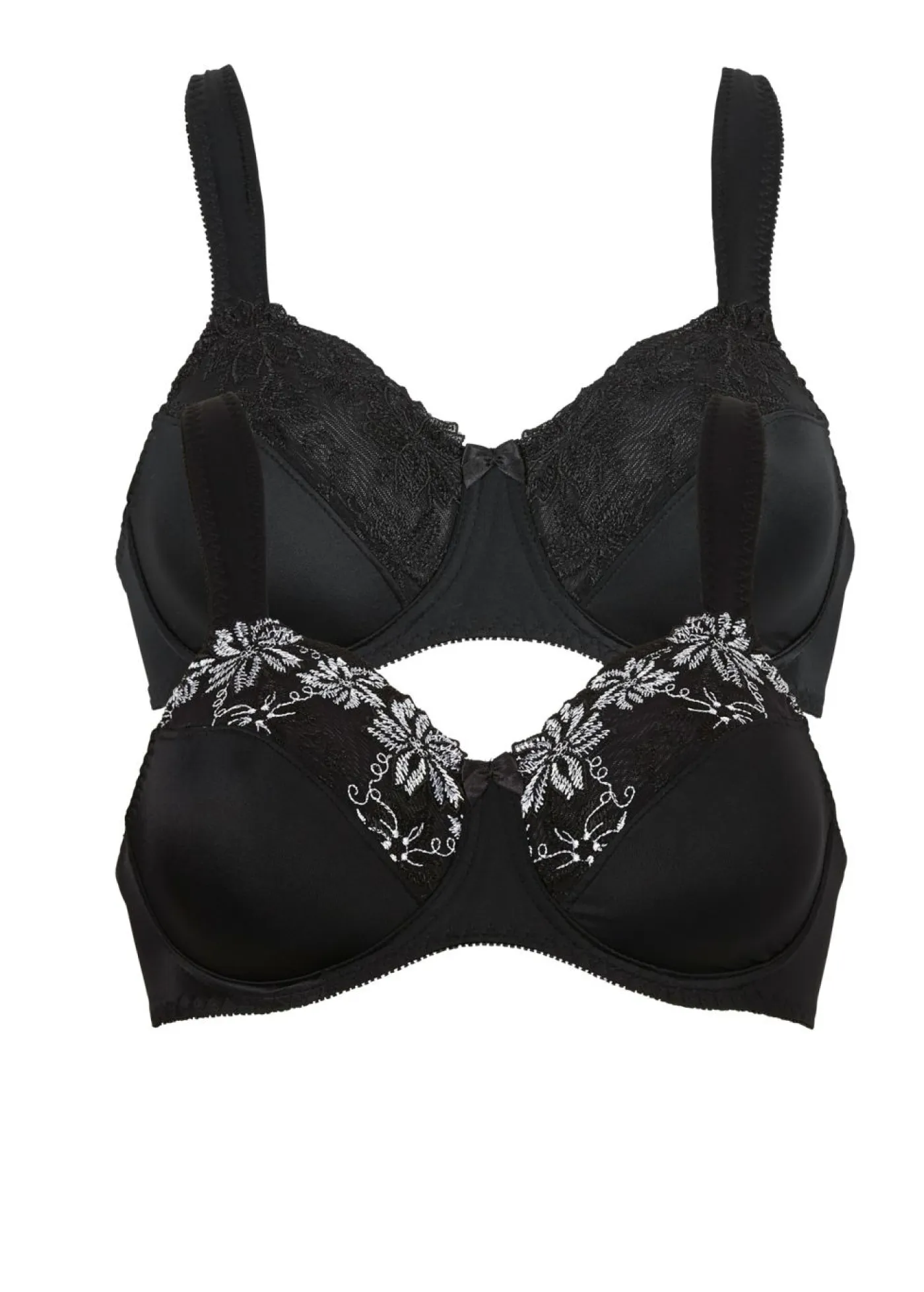 Mujer bonprix bonprix Sujetador con aros y tirantes acolchados (2 unidades)