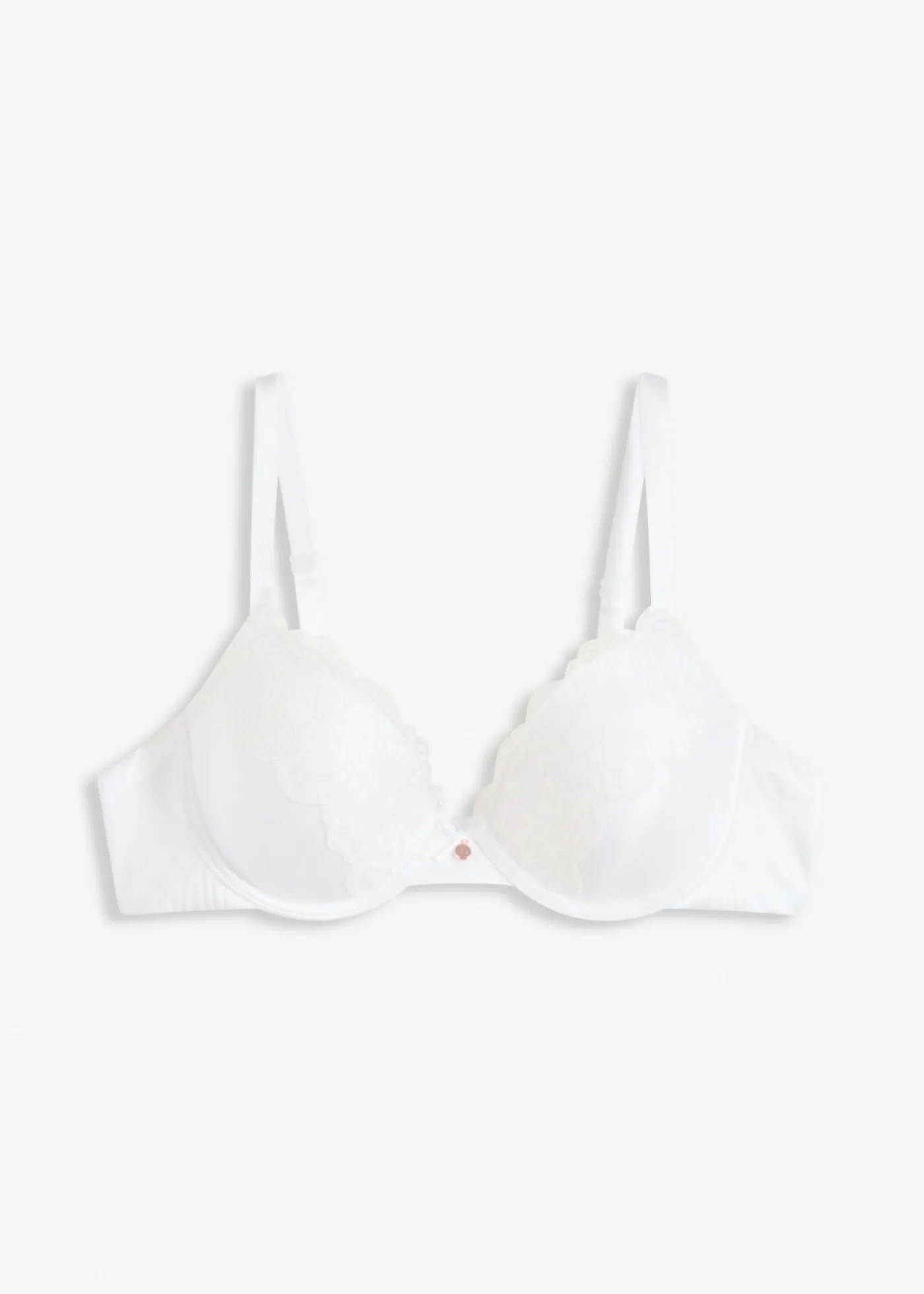 bonprix bonprix Sujetadores De Copa E A H|Lencería>Sujetador con efecto brillante Blanco