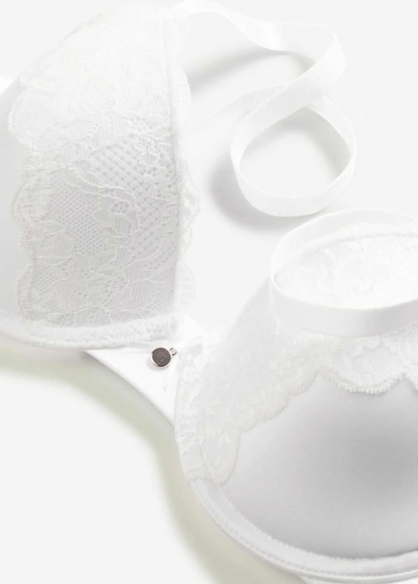 bonprix bonprix Sujetadores De Copa E A H|Lencería>Sujetador con efecto brillante Blanco