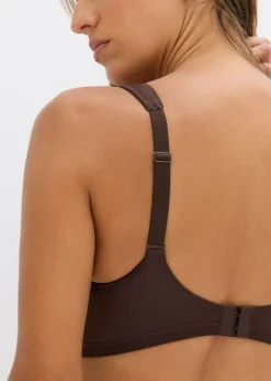 Mujer bonprix bonprix Sujetador con tirantes acolchados y efecto brillante