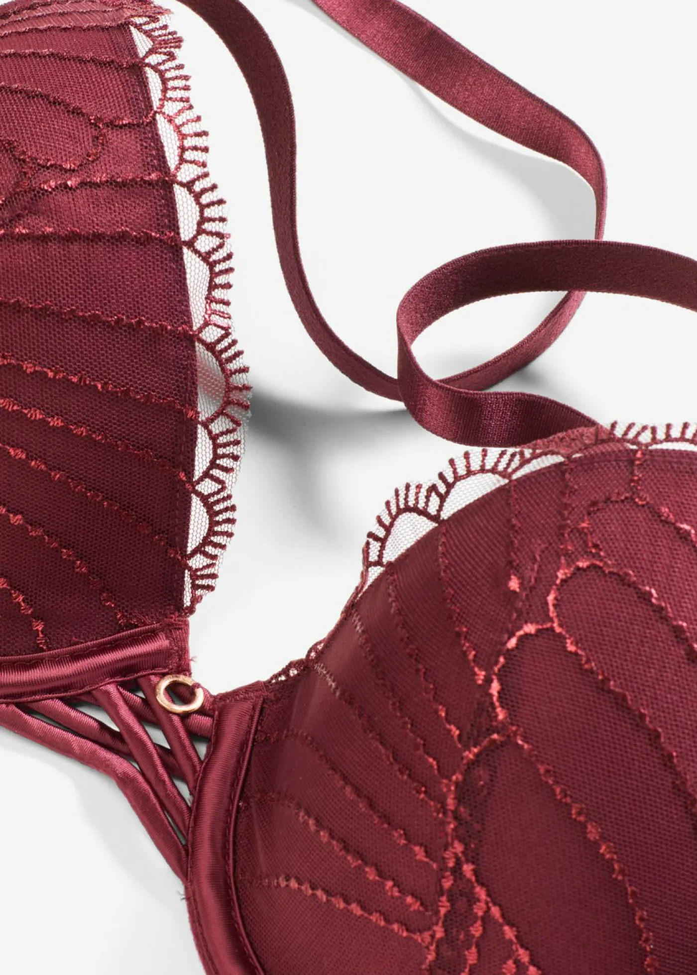 Mujer bonprix bonprix Sujetador de bordado elegante