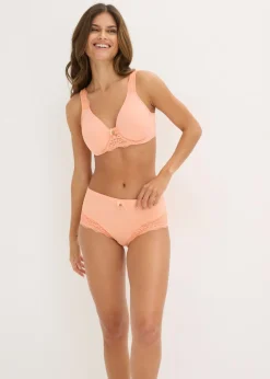 Mujer bonprix bonprix Sujetador de camiseta con tirantes acolchados