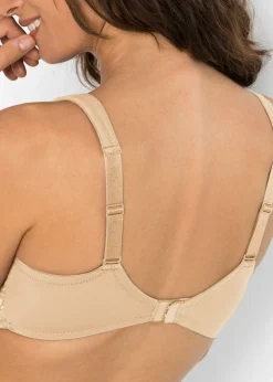 Mujer bonprix bonprix Sujetador de camiseta con tirantes acolchados